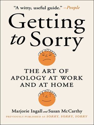 cover image of Sorry, Sorry, Sorry